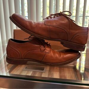Rockport Tan Leather Men's Oxfords